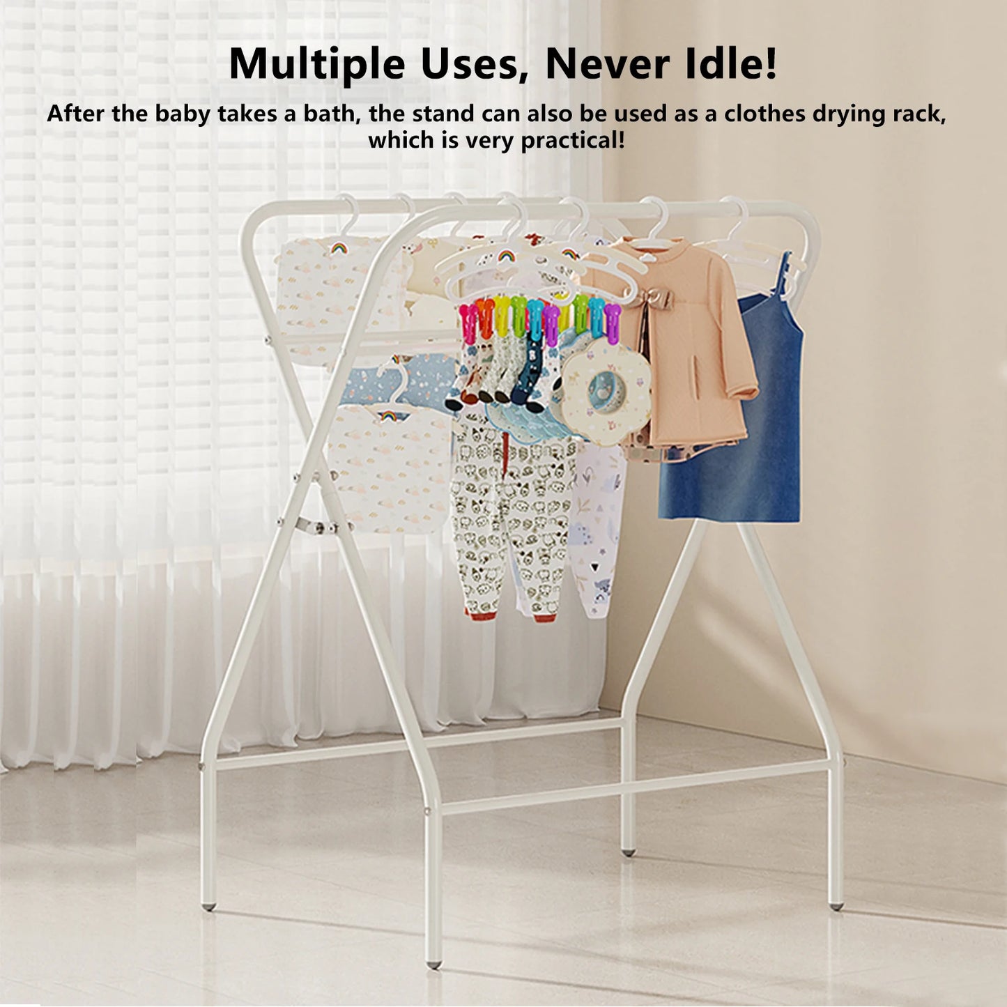 BathEase™ 3‑in‑1 Baby Bath Station