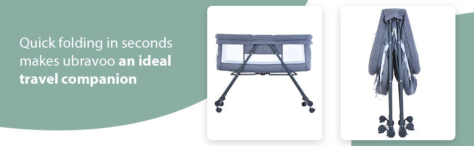 SwiftNest™ Foldable Travel Cot