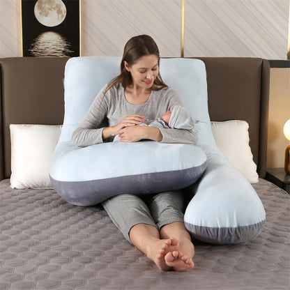 DreamComfort™ Full‑Body Pregnancy Pillow
