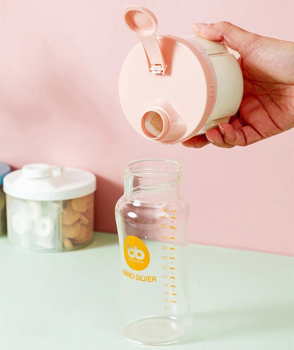 SnackBox™ 4‑Grid Baby Food Storage Container
