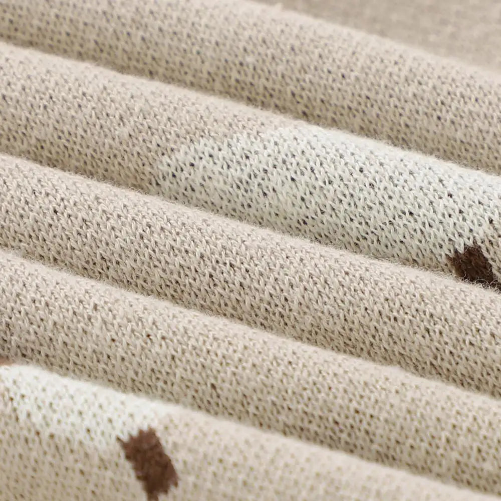 Cotton Knitted Swaddle Blanket
