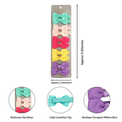 Boutique Baby Bow Clips