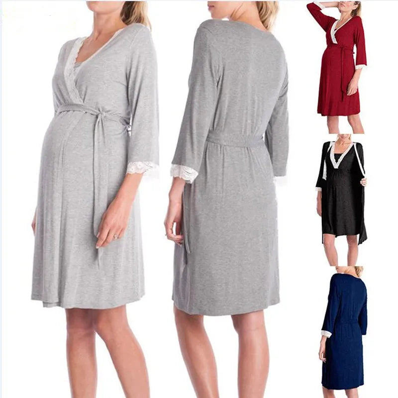 Maternity Nursing Nightgown