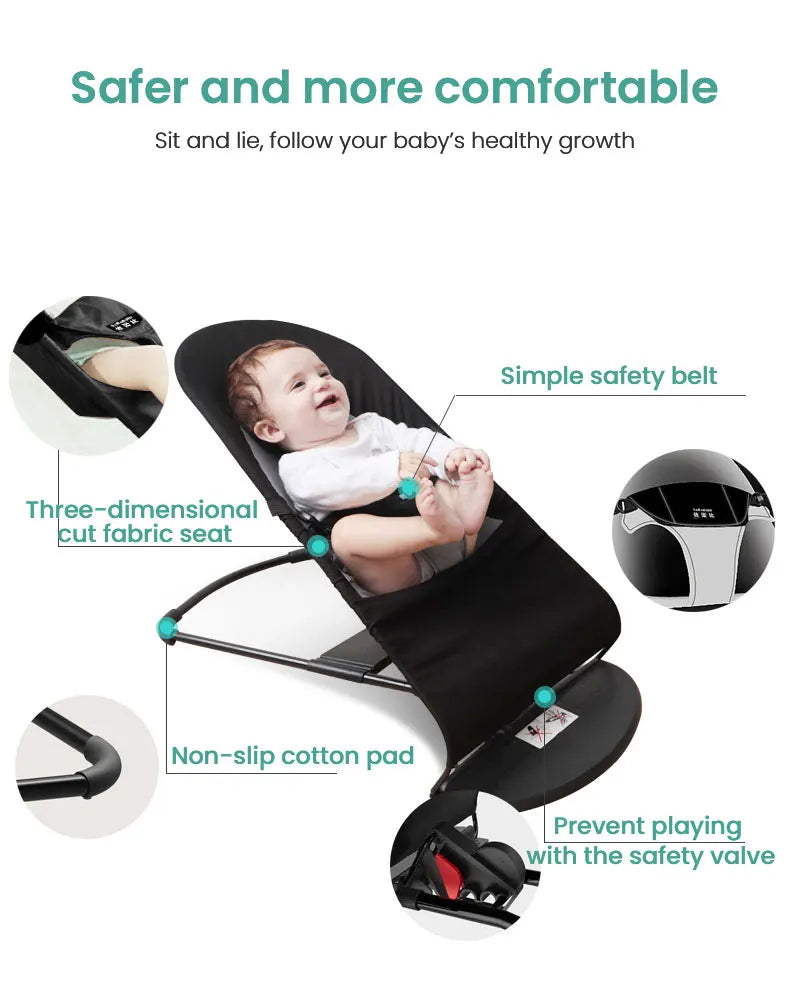 CloudRest™ Baby Recliner Rocker