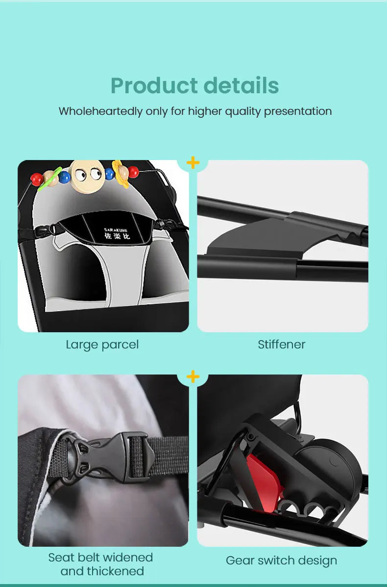 CloudRest™ Baby Recliner Rocker