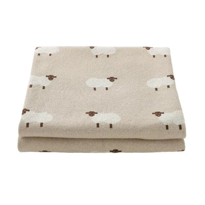 Cotton Knitted Swaddle Blanket