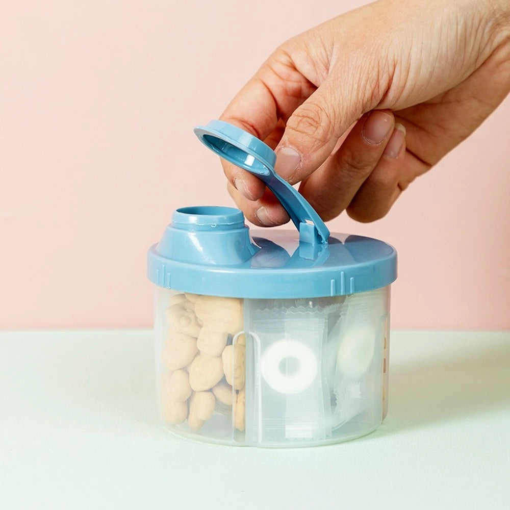 SnackBox™ 4‑Grid Baby Food Storage Container