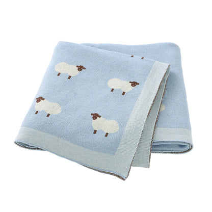 Cotton Knitted Swaddle Blanket