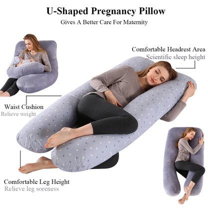 DreamComfort™ Full‑Body Pregnancy Pillow