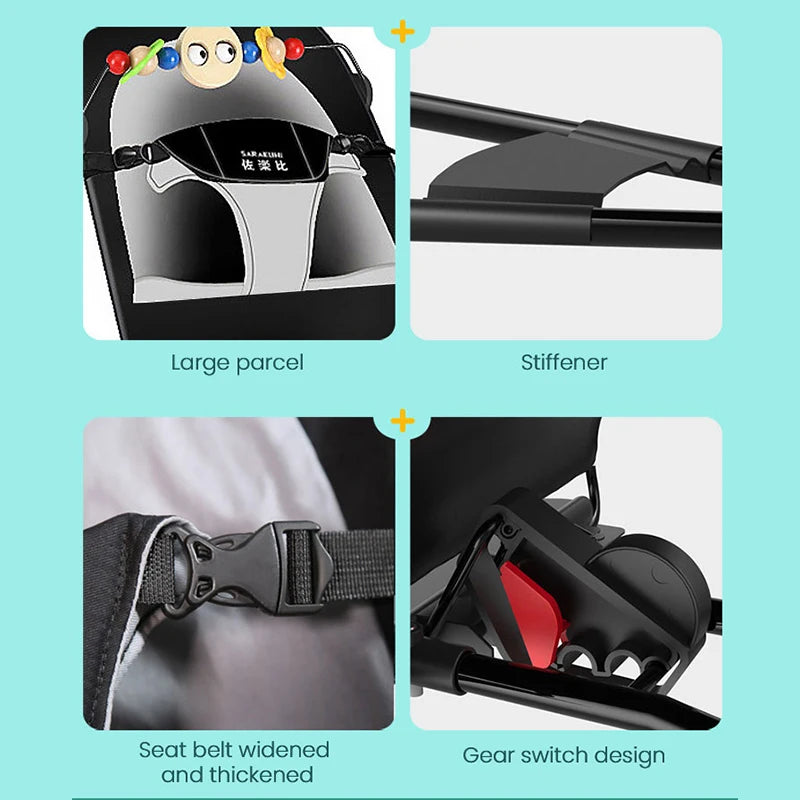 CloudRest™ Baby Recliner Rocker