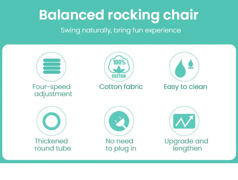 CloudRest™ Baby Recliner Rocker