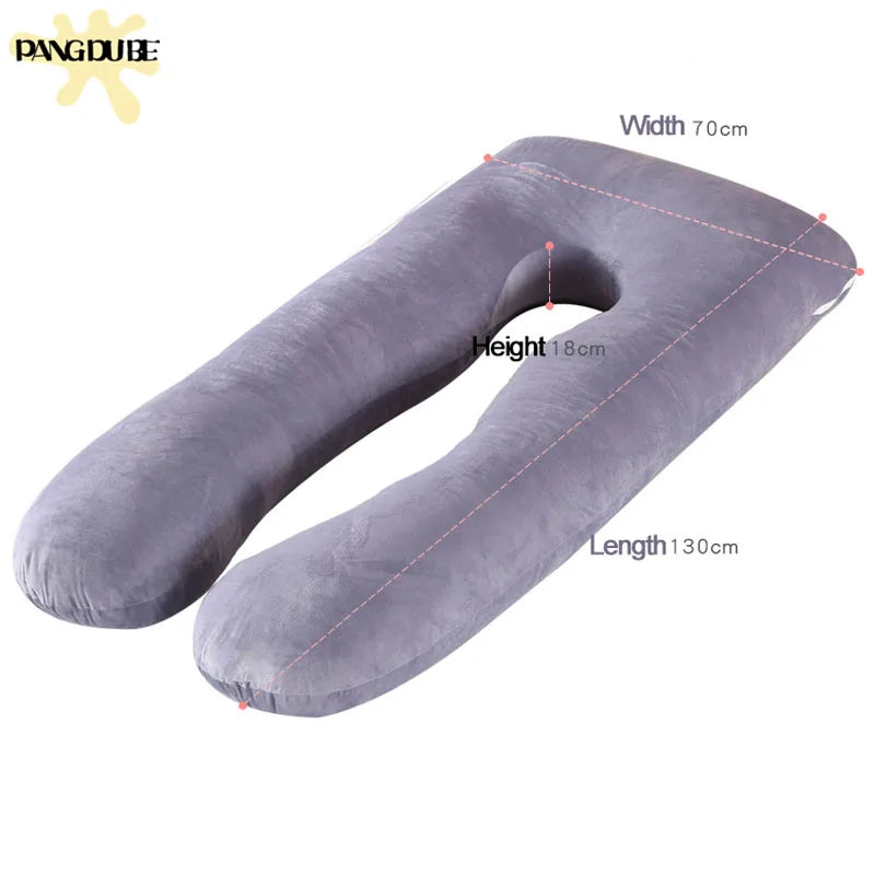 DreamComfort™ Full‑Body Pregnancy Pillow
