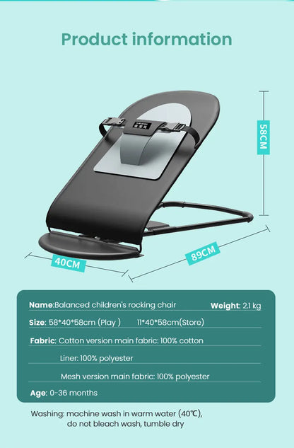 CloudRest™ Baby Recliner Rocker