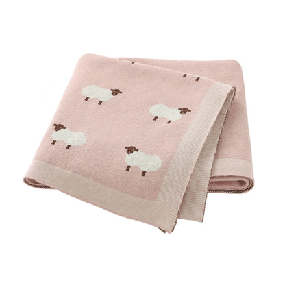 Cotton Knitted Swaddle Blanket