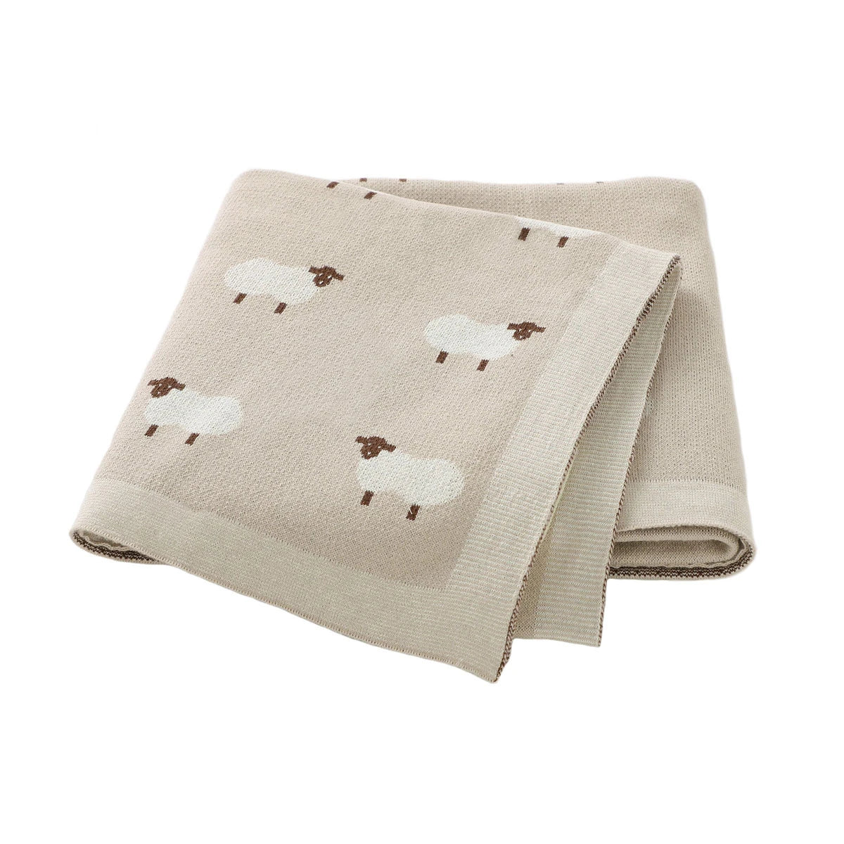 Cotton Knitted Swaddle Blanket