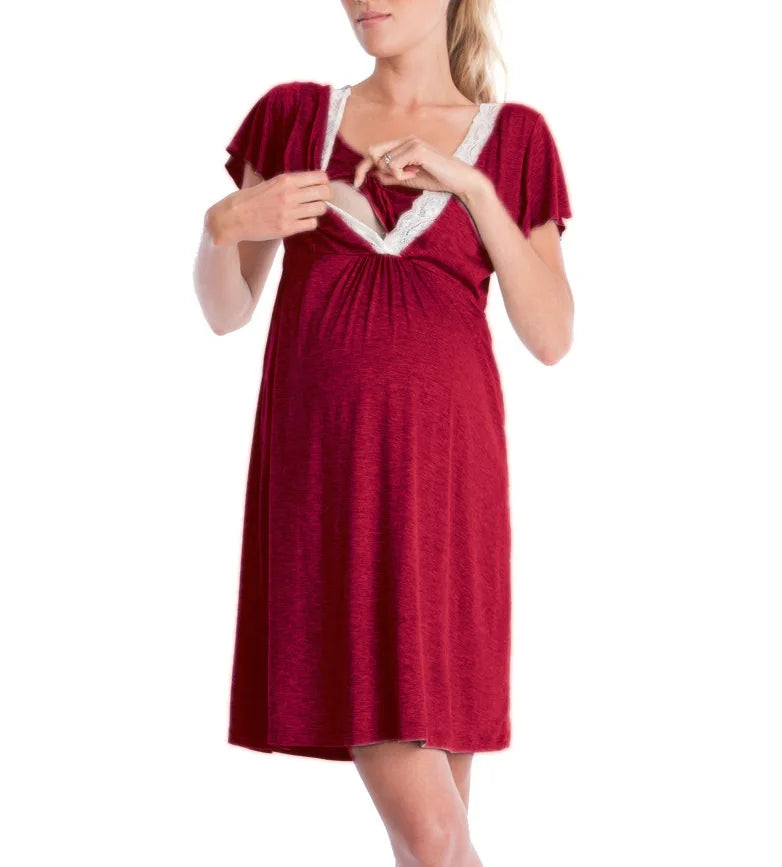 Maternity Nursing Nightgown