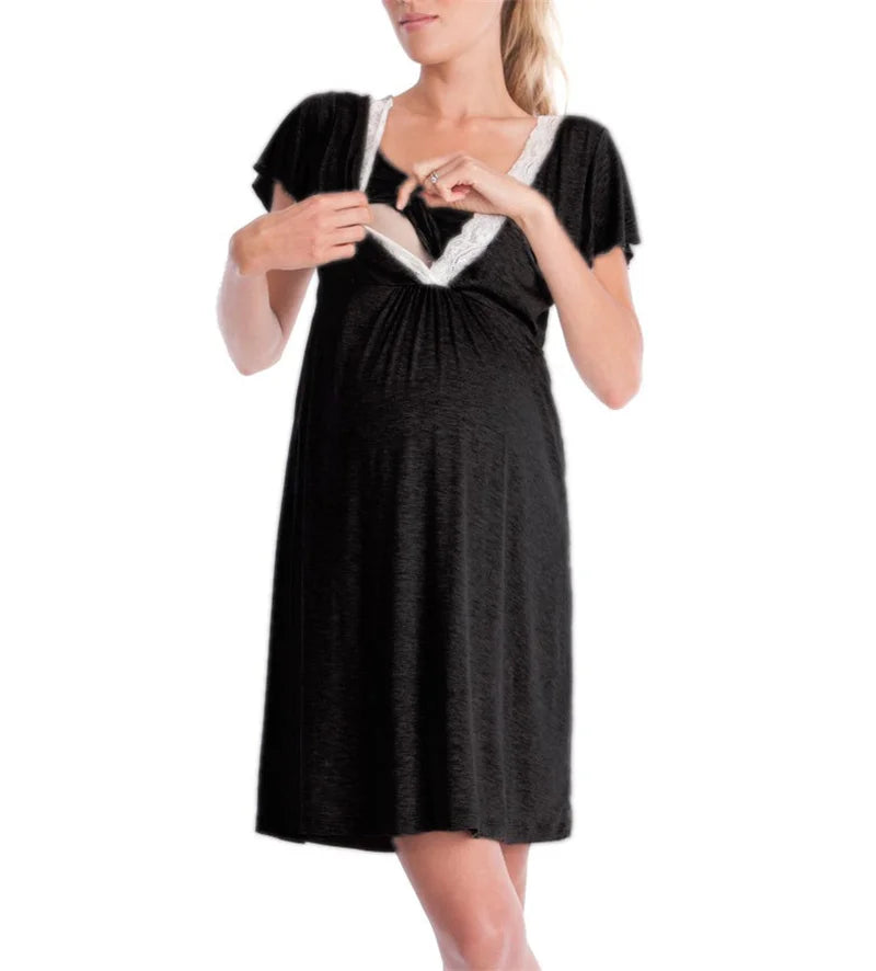 Maternity Nursing Nightgown