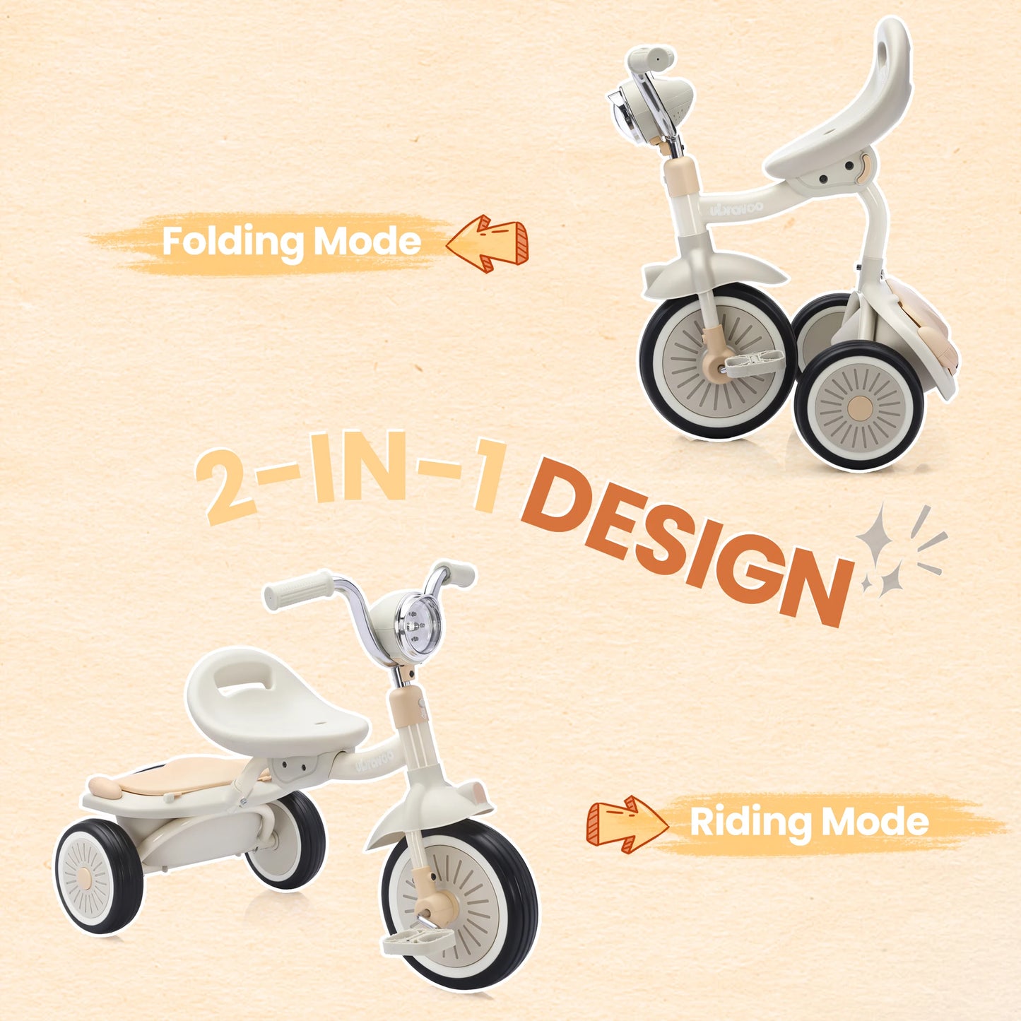 Fold & Go Toddler Tricycle