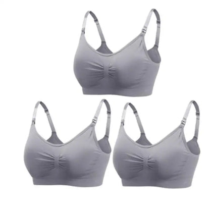 MumSoft™ Seamless Maternity Bra (3‑Pack)