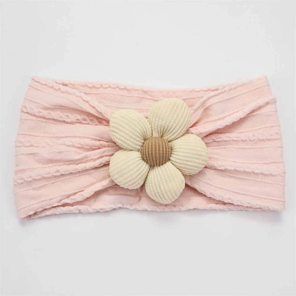 Floral Nylon Baby Headband