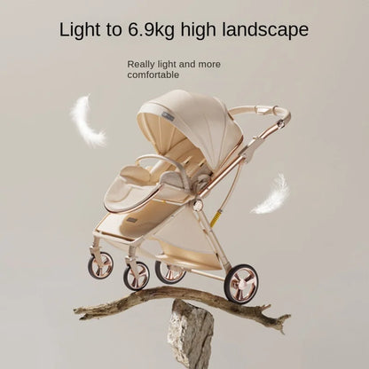 CloudWalker – Premium Leather Baby Stroller