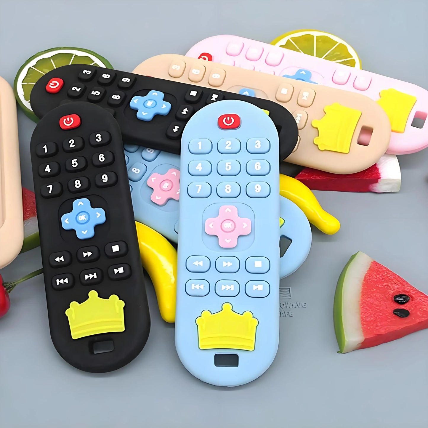Remote Control Silicone Teether