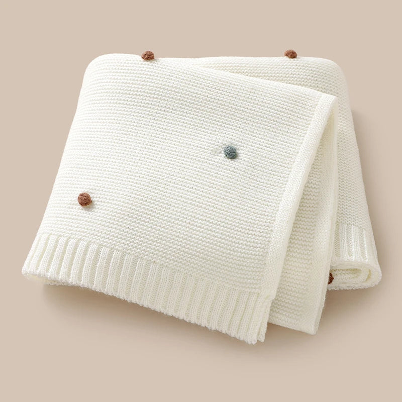 Knit Baby Blanket (90x70cm)