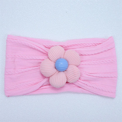 Floral Nylon Baby Headband