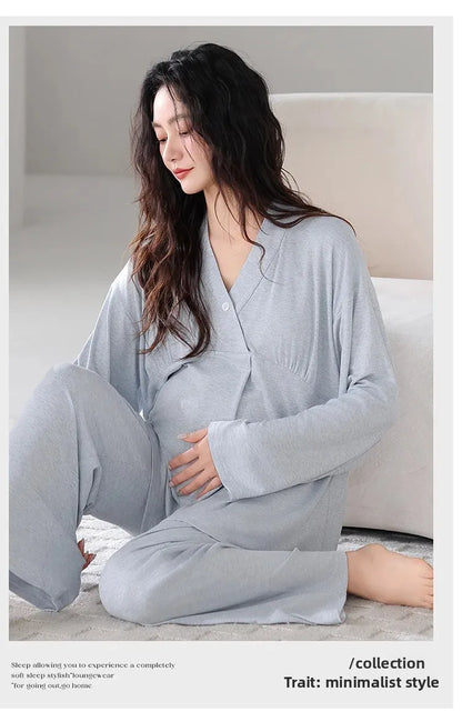 Maternity Nursing Sleepwear Set