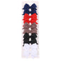 Handmade Ribbon Bow Clip Set