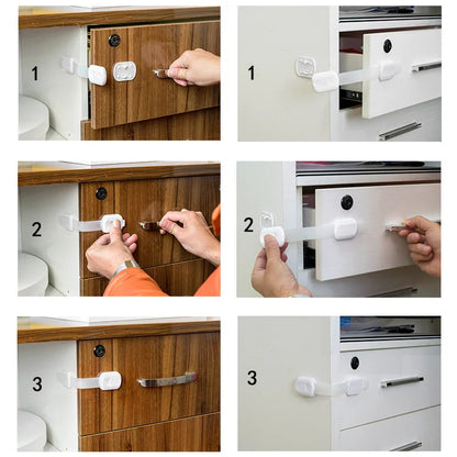 Baby Safety Lock Drawer Straps
