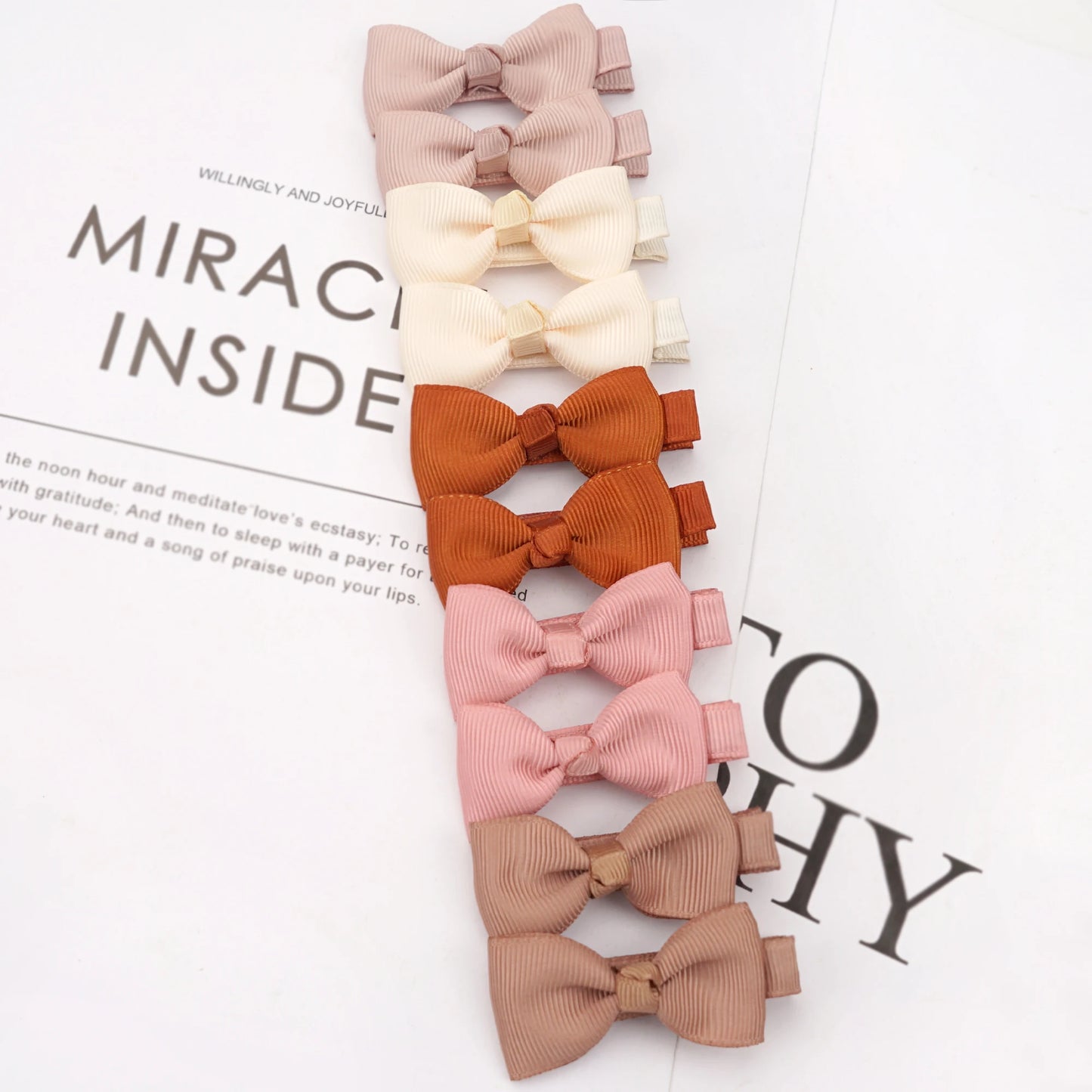 Boutique Baby Bow Clips