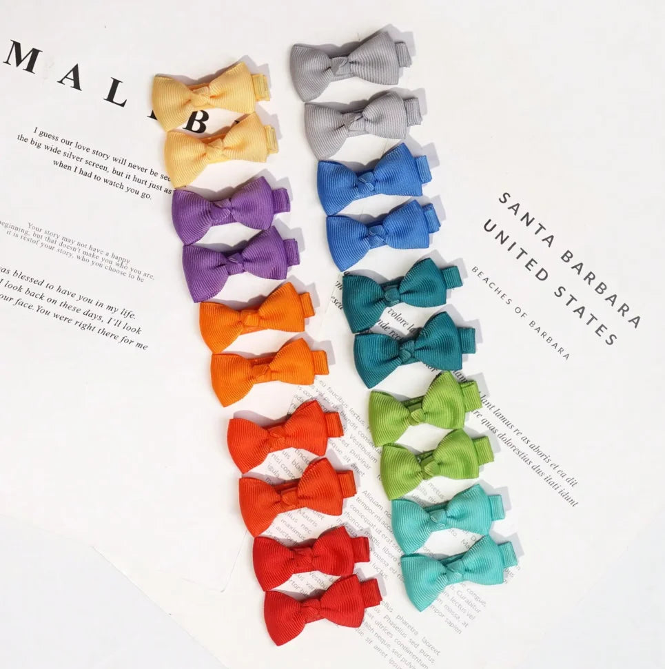 Boutique Baby Bow Clips