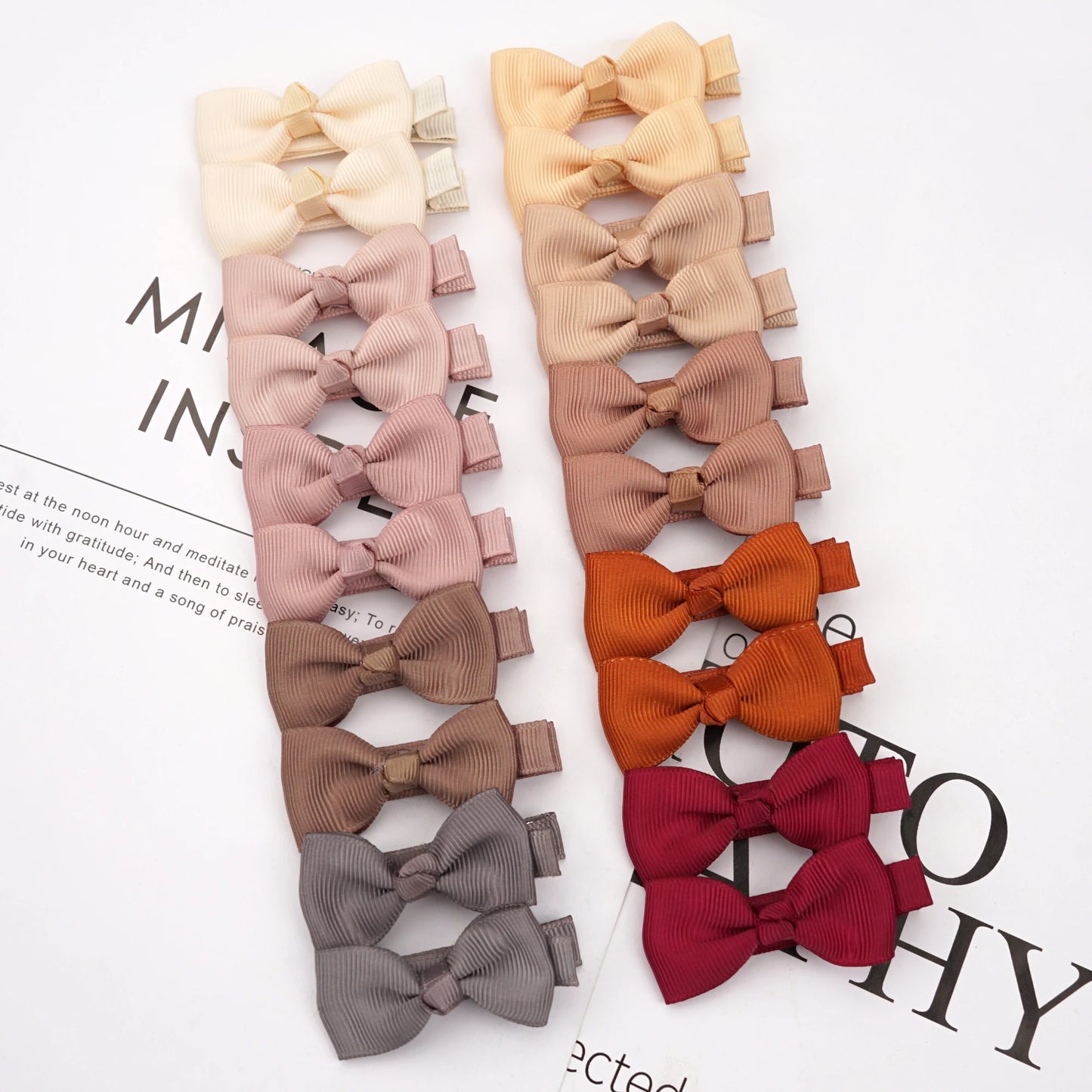 Boutique Baby Bow Clips