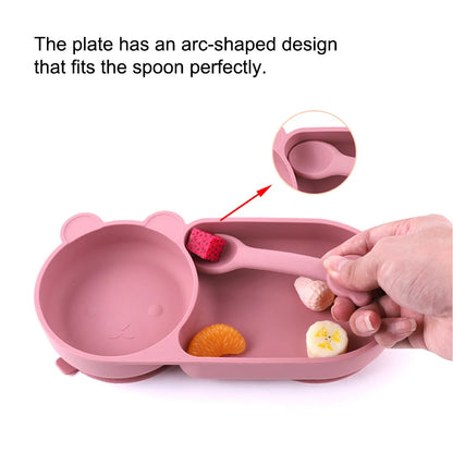 BearBowl™ Silicone Suction Bowl