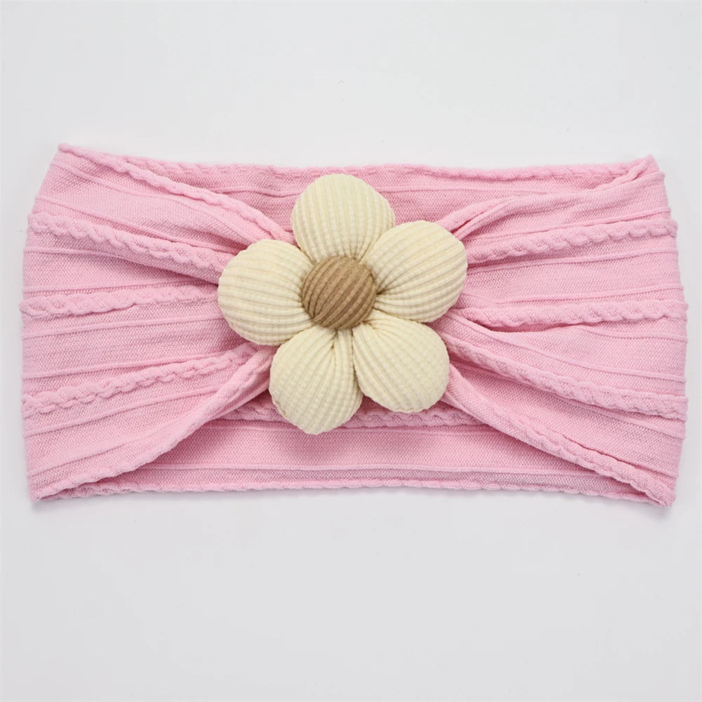 Floral Nylon Baby Headband