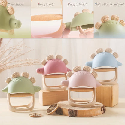 Dinosaur Silicone Teether Bracelet