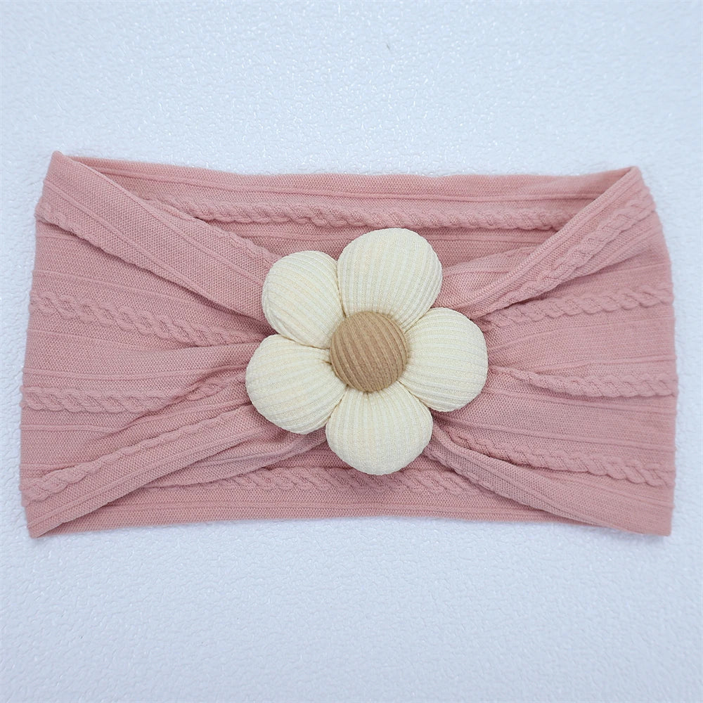 Floral Nylon Baby Headband