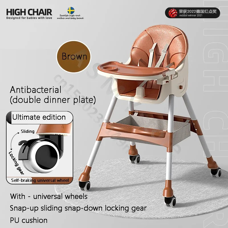 Foldable Baby Dining Chair