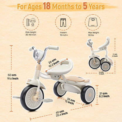 Fold & Go Toddler Tricycle