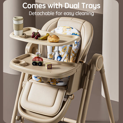 PANGDUBE 2-in-1 Baby High Chair Rocker