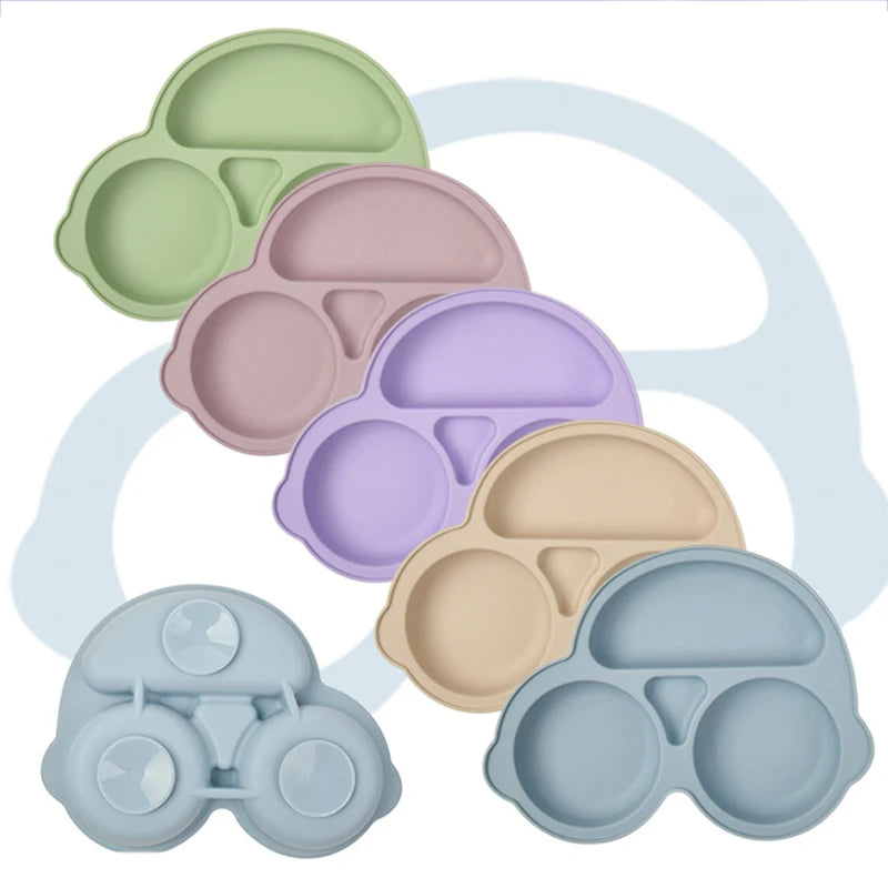 SmilePlate™ Silicone Suction Dining Plate