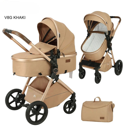 Elevare 2-in-1 High View Pram- baby stroller