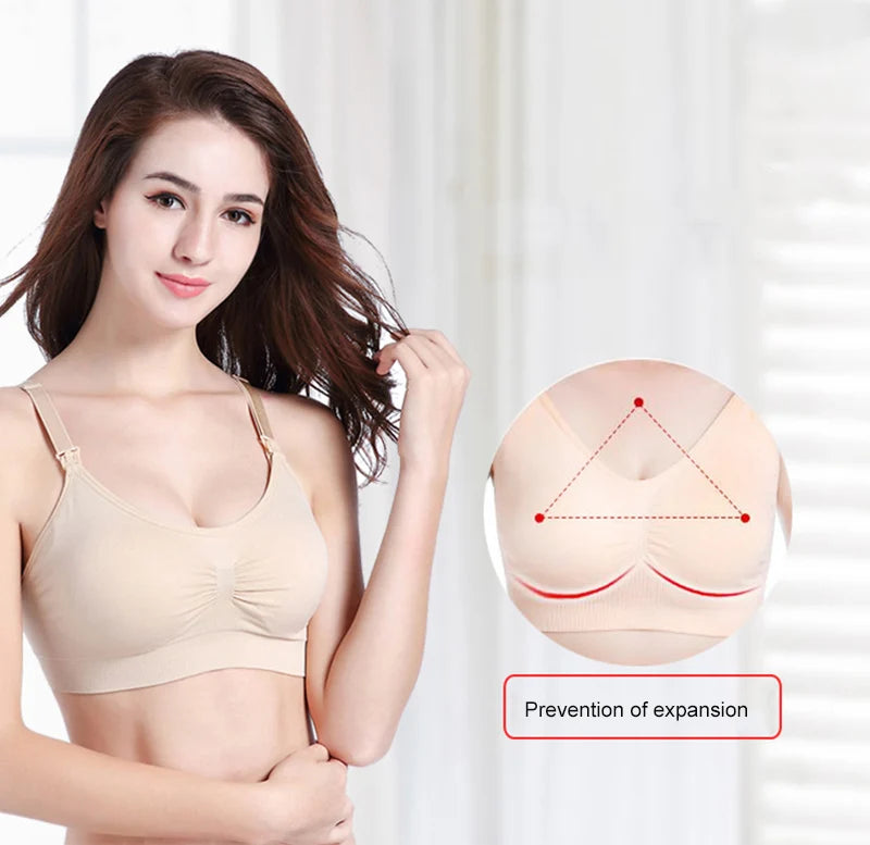 PumpEase™ Hands‑Free Nursing Bra