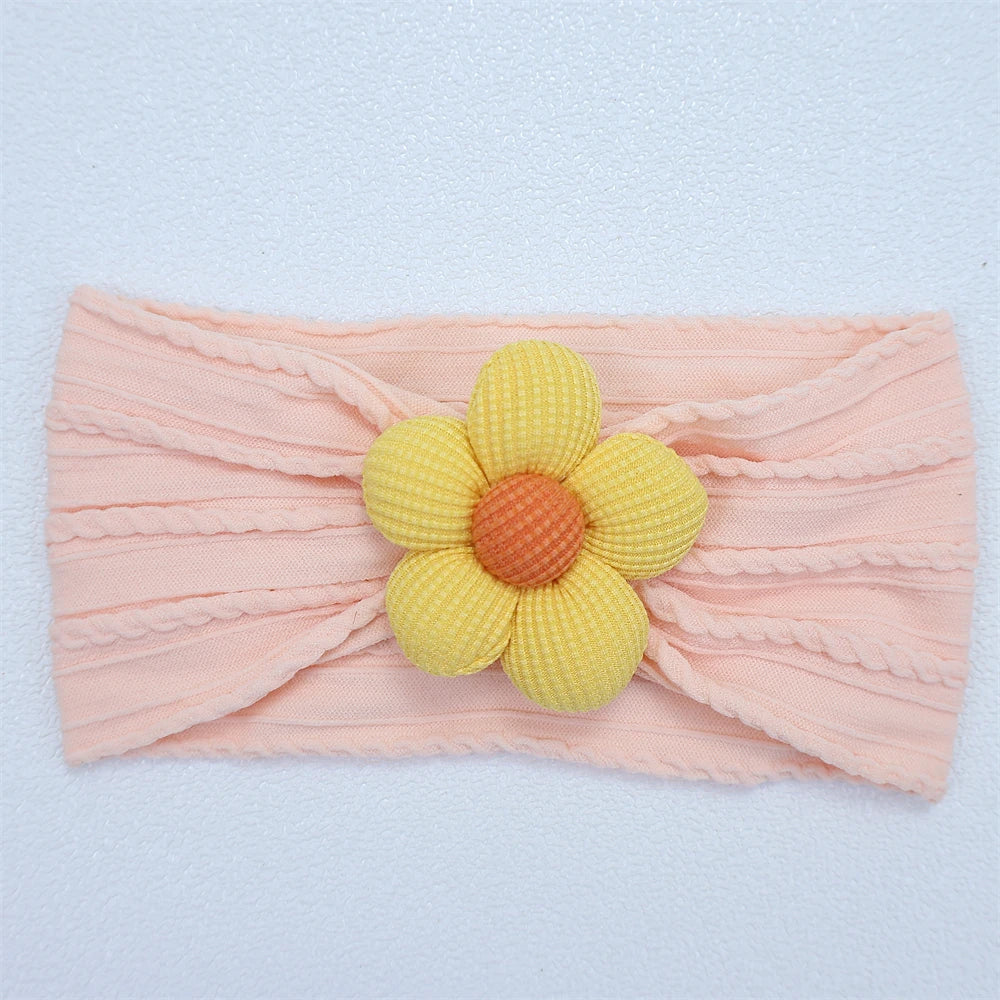 Floral Nylon Baby Headband
