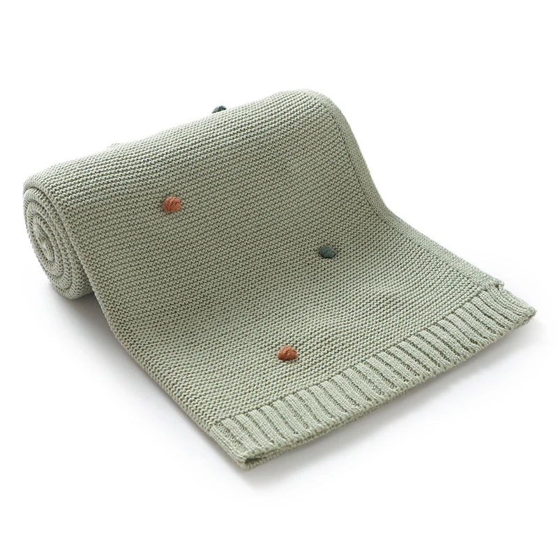 Knit Baby Blanket (90x70cm)