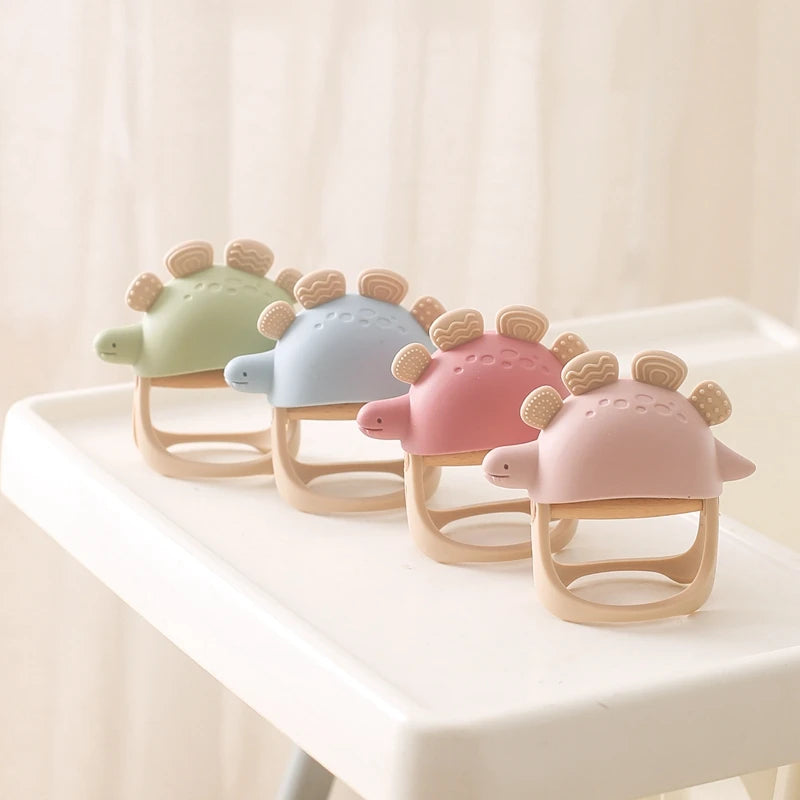 Dinosaur Silicone Teether Bracelet