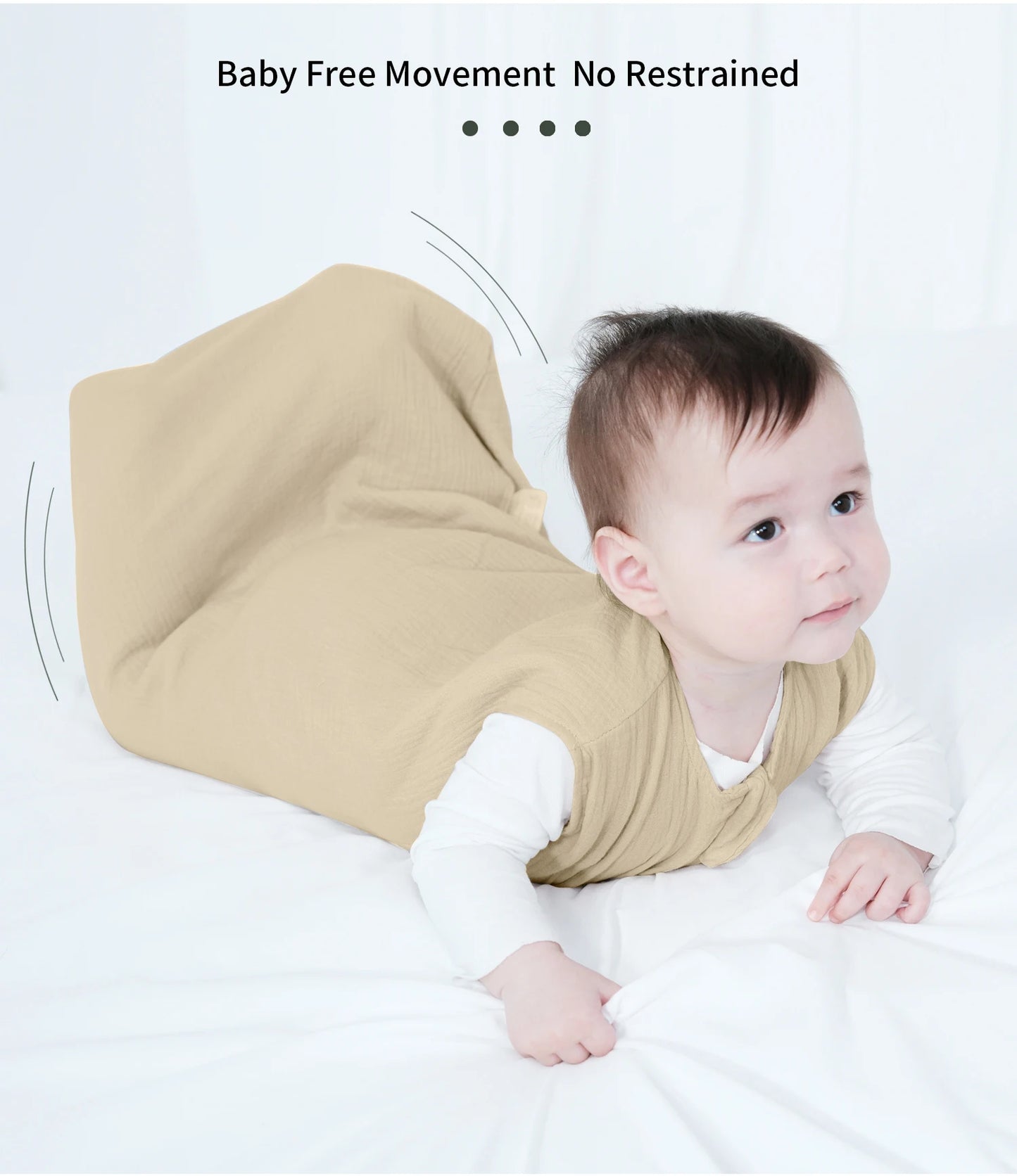 Newborn Muslin Cotton Sleeping Bag