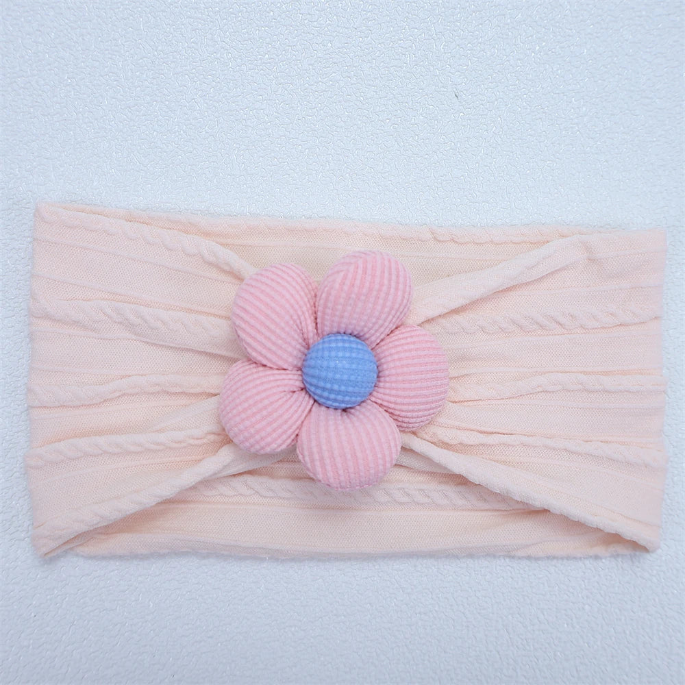 Floral Nylon Baby Headband