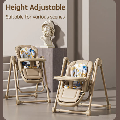 PANGDUBE 2-in-1 Baby High Chair Rocker